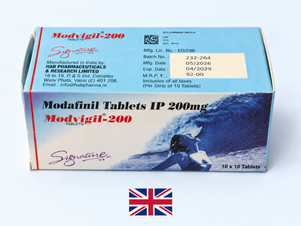 Modvigil 200 mg Modafinil UK