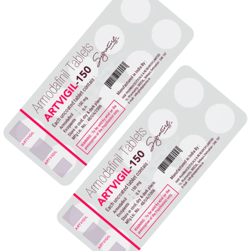 Artvigil 150mg – Fast-Acting Armodafinil Tablets for Focus & Alertness