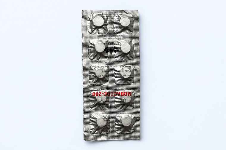 Modacare 200mg modafinil blister strip
