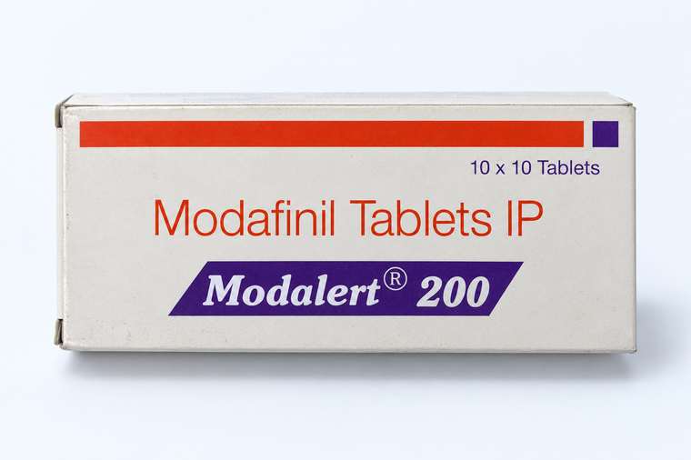 Modalert 200mg modafinil box by Sun Pharma